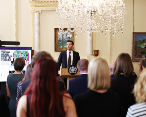 Foster4 attends No.10 Downing Street to launch national fostering campaign! - Thumbnail